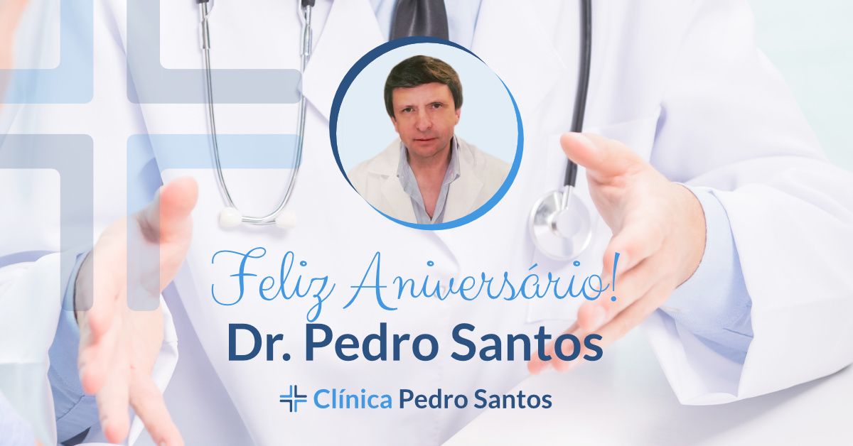 Hoje assinalamos o aniversário do Dr. Pedro Santos Hoje assinalamos o aniversário do Dr. Pedro Santos